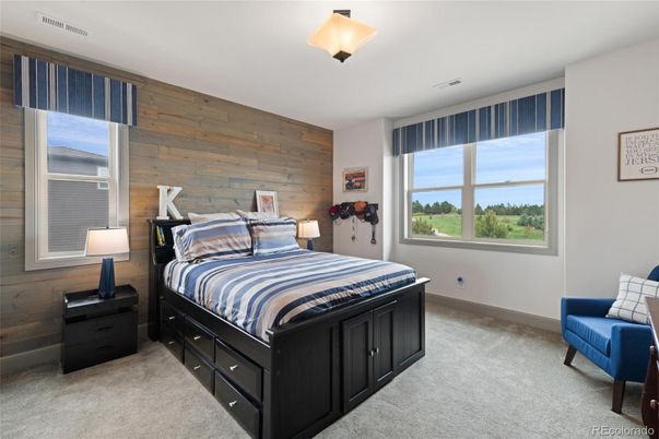 Bedroom, Interior, Wooden Walls