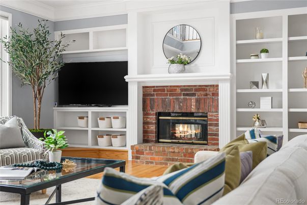 Fireplace, Interior, Living room