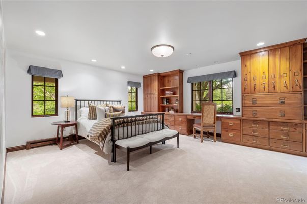 Bedroom, Home Office, Interior, Recessed Lighting