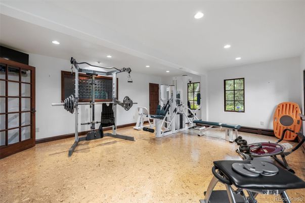 Fitness Equipment, Interior, Recessed Lighting