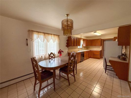 Chandelier, Dining room, Interior, Kitchen