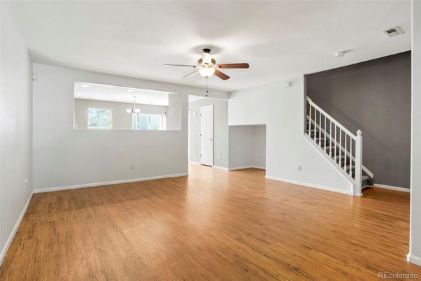 Empty room, Interior, Wood Texture Flooring