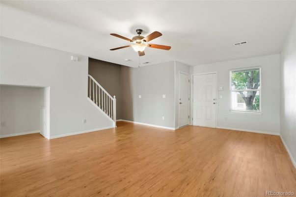 Empty room, Interior, Wood Texture Flooring