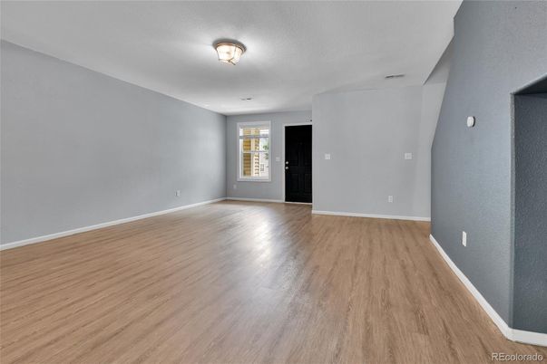 Empty room, Interior, Wood Texture Flooring