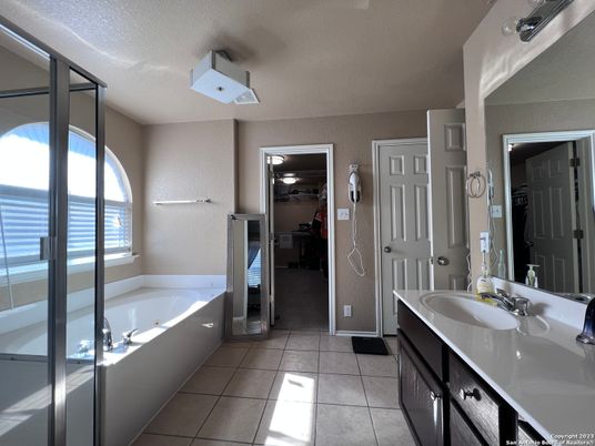 Bathroom, Dual Sink Vanities, Glass Shower, Interior