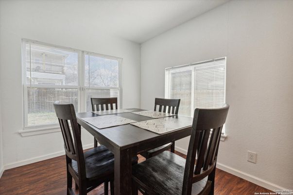 Dining room, Interior, Wood Texture Flooring