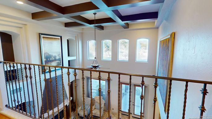 Interior, Recessed Lighting, Wooden Beams