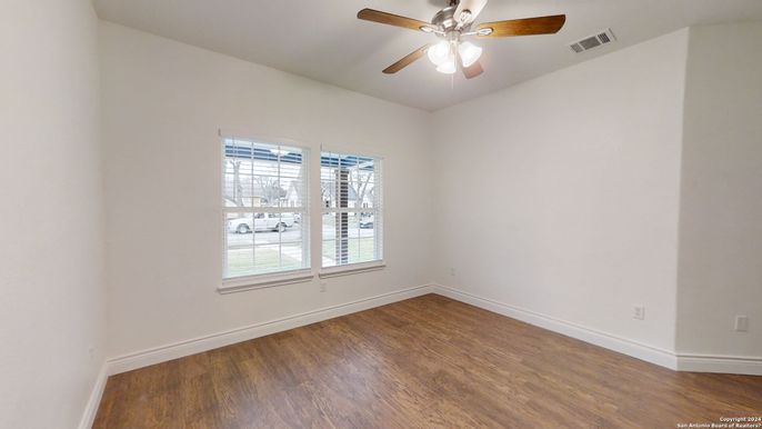 Empty room, Interior, Wood Texture Flooring