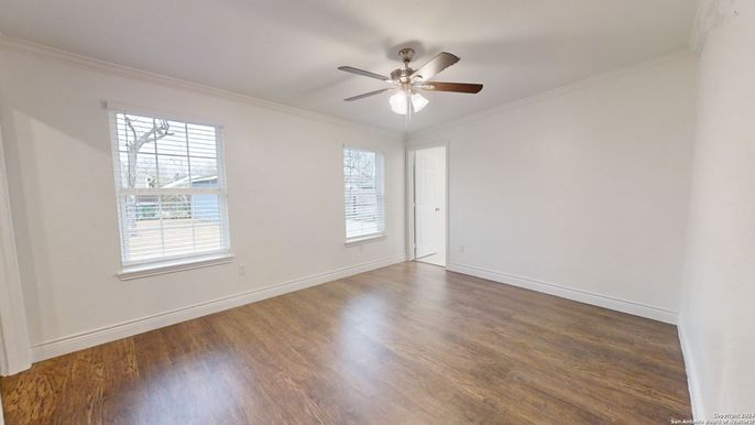 Empty room, Interior, Wood Texture Flooring