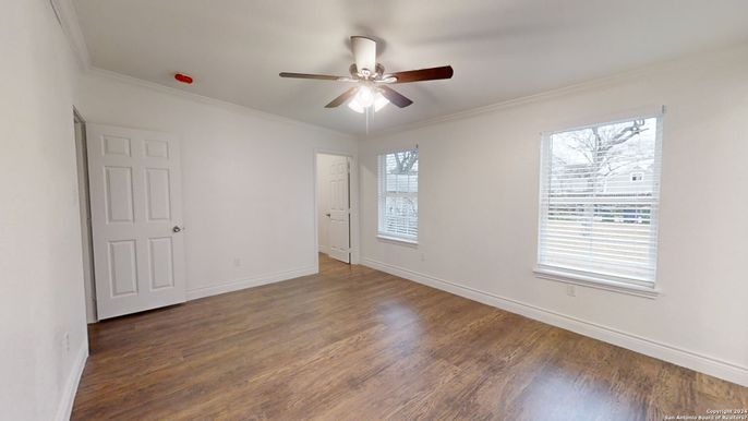 Empty room, Interior, Wood Texture Flooring