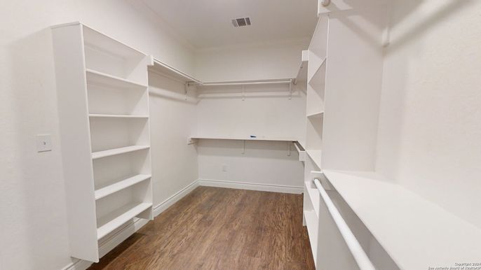 Interior, Walk-in Closets, Wood Texture Flooring