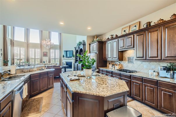 Chandelier, Interior, Kitchen, Recessed Lighting