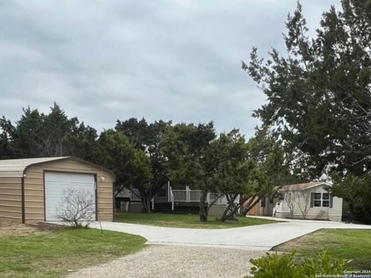 Backyard, Detached Garage, Exterior