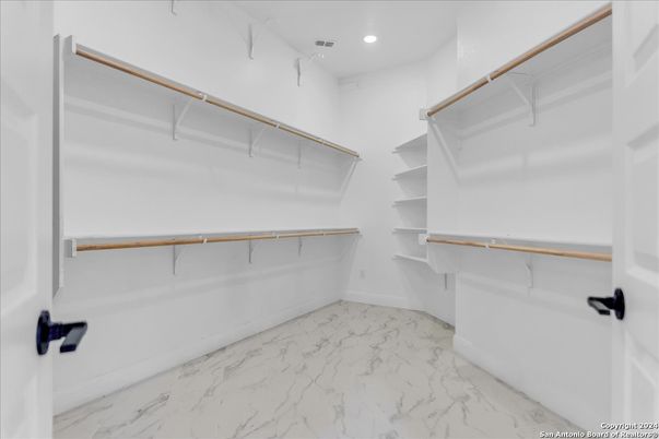 Interior, Marble, Recessed Lighting, Walk-in Closets