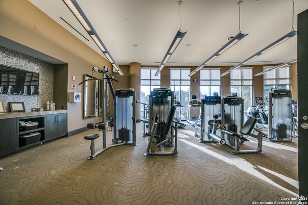 Fitness Equipment, Gym, Interior