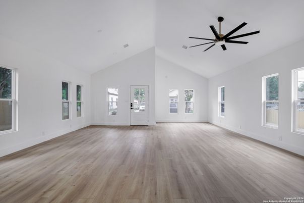Empty room, Interior, Wood Texture Flooring