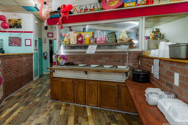Interior, Stone Walls, Wood Texture Flooring