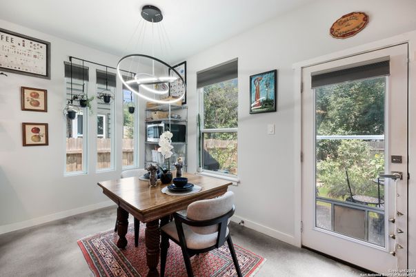 Dining room, Interior