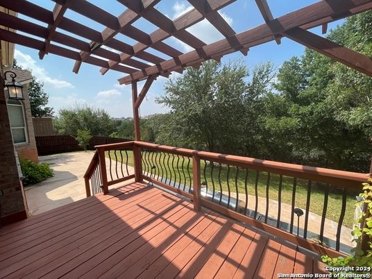 Exterior, Wood Texture Flooring