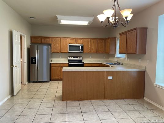 Interior, Kitchen, Pendant Lights, Stainless Steel Appliances