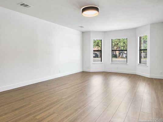 Empty room, Interior, Wood Texture Flooring