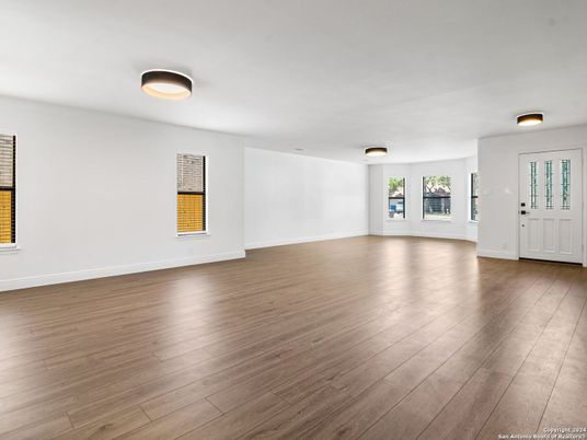 Empty room, Interior, Wood Texture Flooring