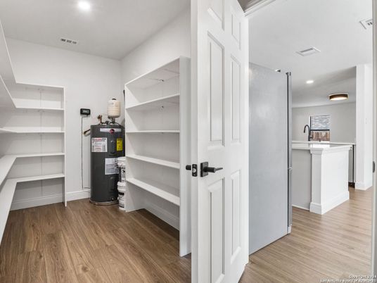 Interior, Recessed Lighting, Walk-in Closets, Wood Texture Flooring