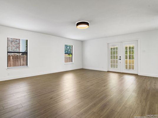 Empty room, Interior, Wood Texture Flooring