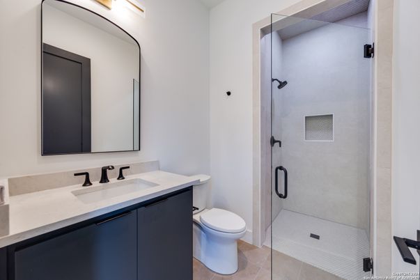 Bathroom, Glass Shower, Interior