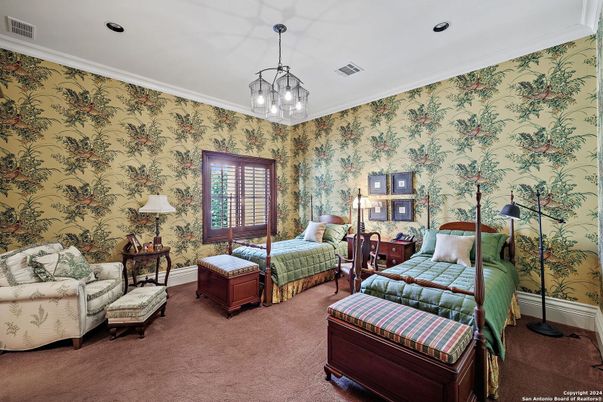 Bedroom, Interior, Pendant Lights, Recessed Lighting