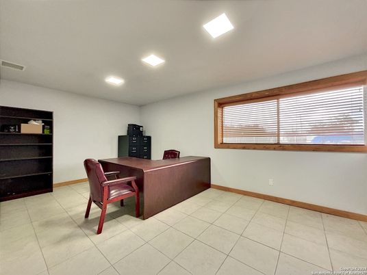 Home Office, Interior, Recessed Lighting