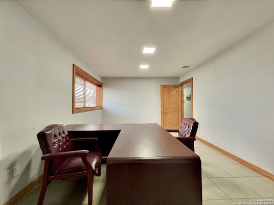 Home Office, Interior, Recessed Lighting