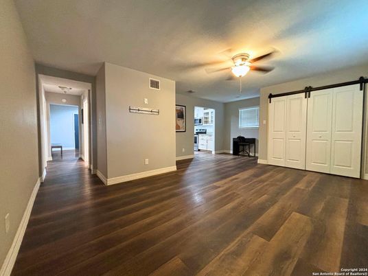 Empty room, Interior, Wood Texture Flooring