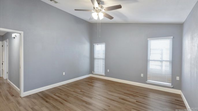 Empty room, Interior, Wood Texture Flooring