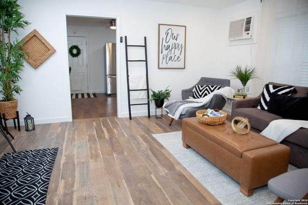 Interior, Kitchen, Living room, Wood Texture Flooring