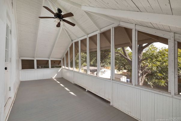 Interior, Sun Room, Wood Texture Flooring