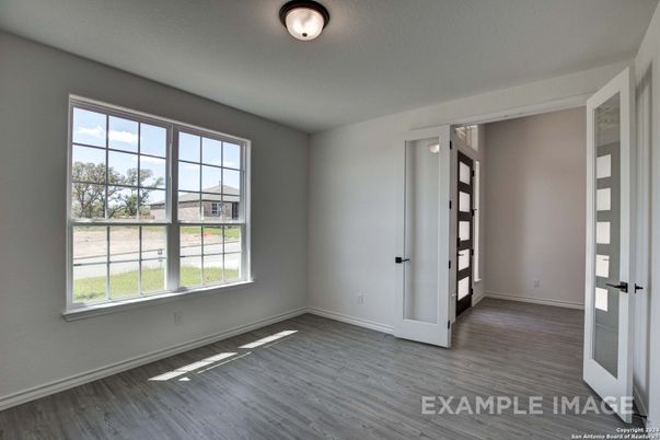 Empty room, Interior, Wood Texture Flooring