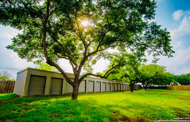 Backyard, Detached Garage, Exterior