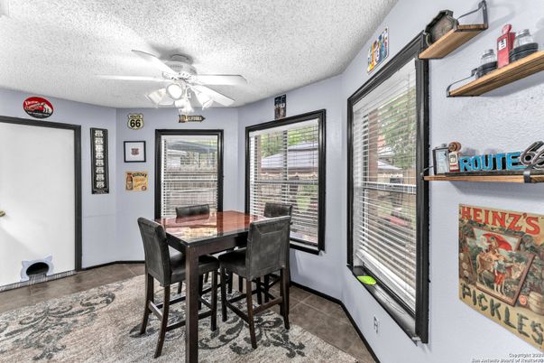 Dining room, Interior, Wood Texture Flooring