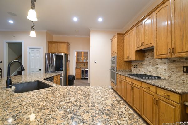 Interior, Kitchen, Pendant Lights, Recessed Lighting