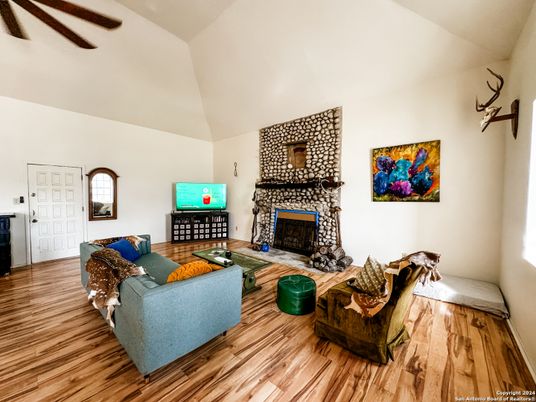 Fireplace, Interior, Living room, Wood Texture Flooring