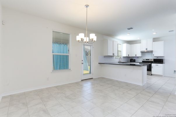 Chandelier, Empty room, Interior, Kitchen, Pendant Lights, Recessed Lighting