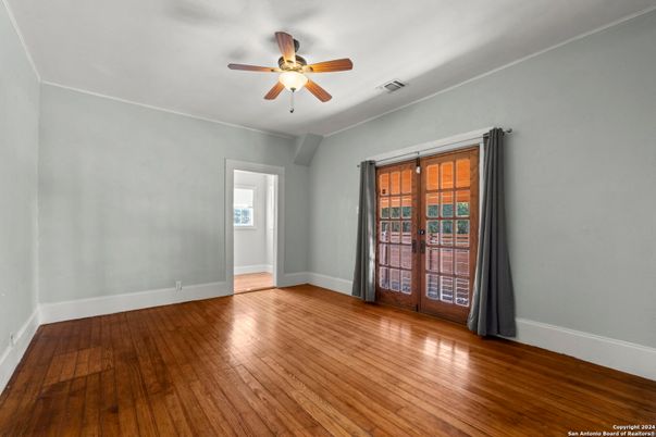 Empty room, Interior, Wood Texture Flooring