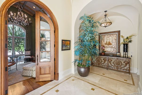 Chandelier, Interior, Pendant Lights, Recessed Lighting, Wood Texture Flooring