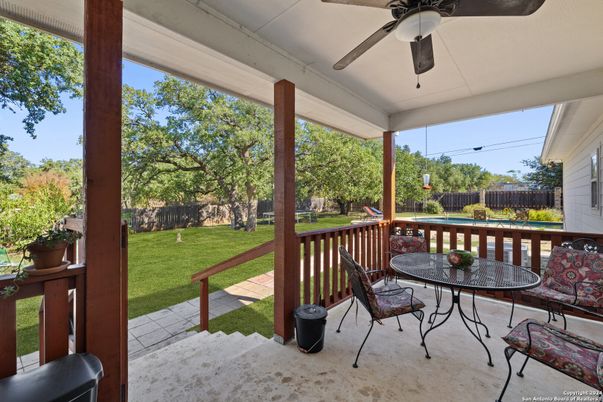 Backyard, Exterior