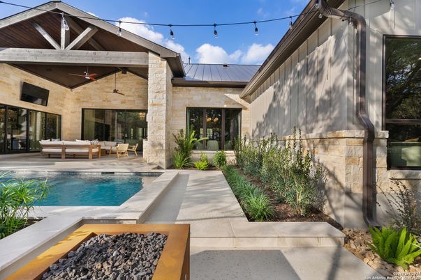 Exterior, Pool, Solar Panels