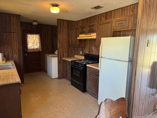 Interior, Kitchen, Wooden Walls