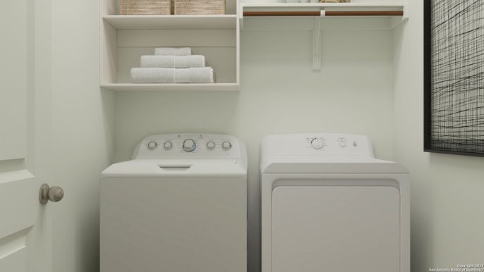 Interior, Utility Closets, Washer