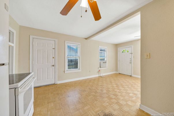 Empty room, Interior, Wood Texture Flooring