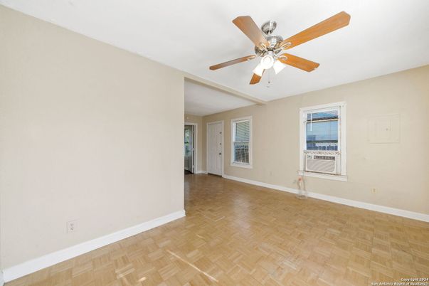 Empty room, Interior, Wood Texture Flooring